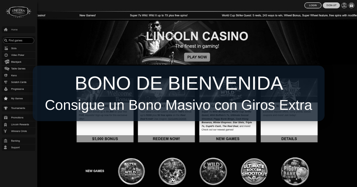 Lincoln Casino en España